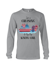 Cruising Kinda Girl And Flip Flop Long Sleeve Tee tile
