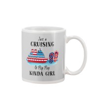 Cruising Kinda Girl And Flip Flop Mug tile