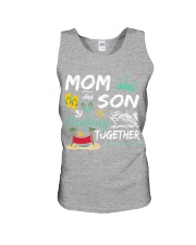 Cruise Mom And Son Together Unisex Tank tile