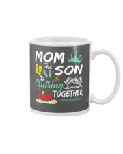 Cruise Mom And Son Together Mug tile