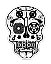 MTB Sticker 8 Sticker - Single (Vertical) front