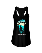 I hate People Bigfoot Ladies Flowy Tank tile