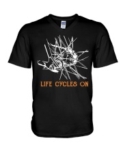 Life cycles on V-Neck T-Shirt tile