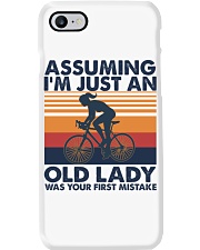 Old Lady MTB Phone Case tile