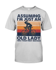 Old Lady MTB Premium Fit Mens Tee tile