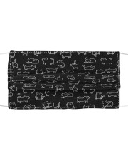 Cat Face Mask 1004 Cloth face mask front