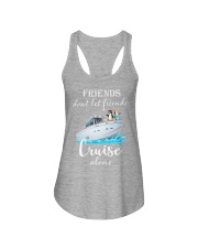 Cruising Friends Don't Let Friends Alone Ladies Flowy Tank tile