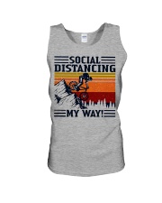 Social Distancing Unisex Tank tile