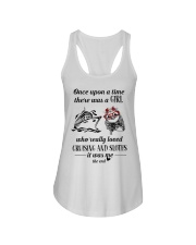 Once Upon A Time A Girl Loved Cruising And Sloths Ladies Flowy Tank tile