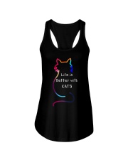 T shirt Super Cat 2 Ladies Flowy Tank tile