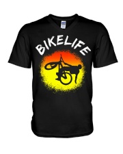 Bike Life V-Neck T-Shirt tile
