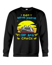 I sip and cruise Crewneck Sweatshirt tile