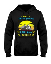 I sip and cruise Hooded Sweatshirt tile