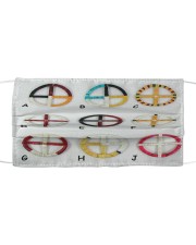 Native Americans Face Mask 8 Cloth face mask front
