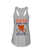 Sloth Cycling Team Ladies Flowy Tank tile