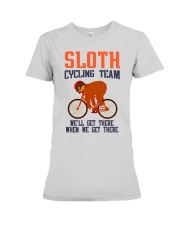 Sloth Cycling Team Premium Fit Ladies Tee tile