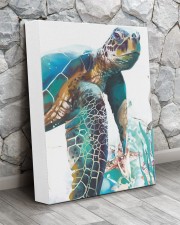 Turtle Art 2606 11x14 Gallery Wrapped Canvas Prints aos-canvas-pgw-11x14-lifestyle-front-13