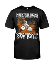 Mountain Biking One Ball Premium Fit Mens Tee tile