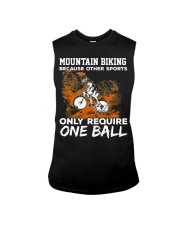 Mountain Biking One Ball Sleeveless Tee tile
