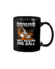 Mountain Biking One Ball Mug tile