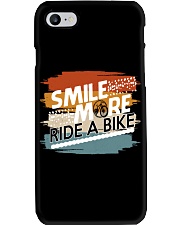 Smile more ride Phone Case tile
