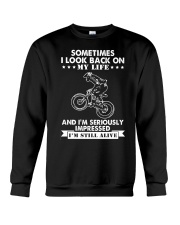 Sometimes I Look Back On My Life Crewneck Sweatshirt tile