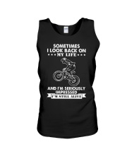 Sometimes I Look Back On My Life Unisex Tank tile