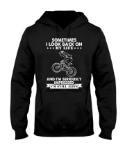 Sometimes I Look Back On My Life Hooded Sweatshirt tile