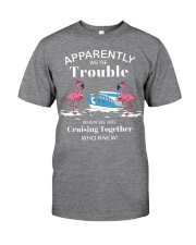 Flamingo Cruising trouble Classic T-Shirt front