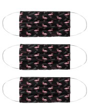 Flamingos Galaxy 6 Cloth Face Mask - 3 Pack front