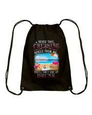 Never Take Cruising Advice From Me Drawstring Bag tile