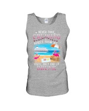 Never Take Cruising Advice From Me Unisex Tank tile