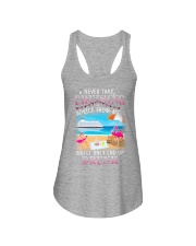 Never Take Cruising Advice From Me Ladies Flowy Tank tile