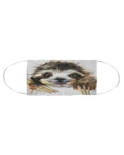 Sloth Face Mask 0305 QV Cloth face mask aos-face-mask-coverlet-lifestyle-front-01