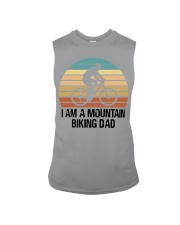 Mountain Biking Dad Sleeveless Tee tile