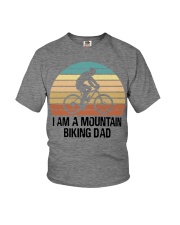 Mountain Biking Dad Youth T-Shirt tile