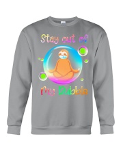 Stay out of my bubble Crewneck Sweatshirt tile