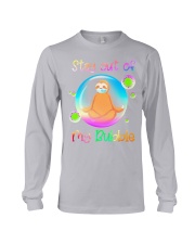 Stay out of my bubble Long Sleeve Tee tile