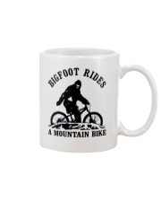 Bigfoot Rides A Mountain bike Mug tile