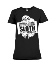 Sloth Always be your self Premium Fit Ladies Tee tile