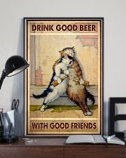 Drink Good Beer With Good Friends - CAT 11x17 Poster lifestyle-poster-2