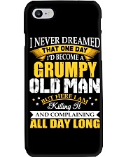 I Never Dreamed Grumpy Old Man Phone Case tile
