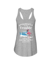 Cruising We're Trouble 1xxxxxxx Ladies Flowy Tank tile