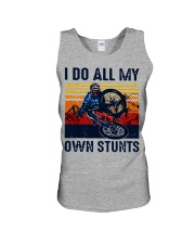 I do all my own stunts Unisex Tank tile