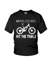 Hit the trails Youth T-Shirt tile