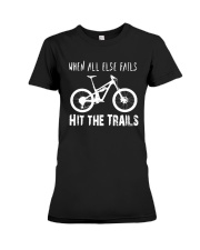 Hit the trails Premium Fit Ladies Tee tile