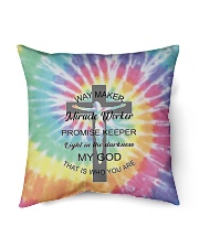 Way maker miracle worker 3D Indoor Pillow - 16” x 16” thumbnail