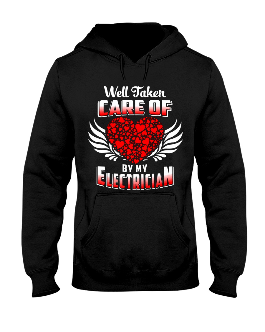 ELECTRICIAN ELECTRICIAN ELECTRICIAN ELECTRICIAN Hooded Sweatshirt