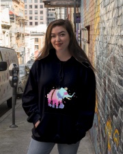 Elephant Elephant Elephant Elephant Elephant - Tee Hooded Sweatshirt lifestyle-unisex-hoodie-front-1