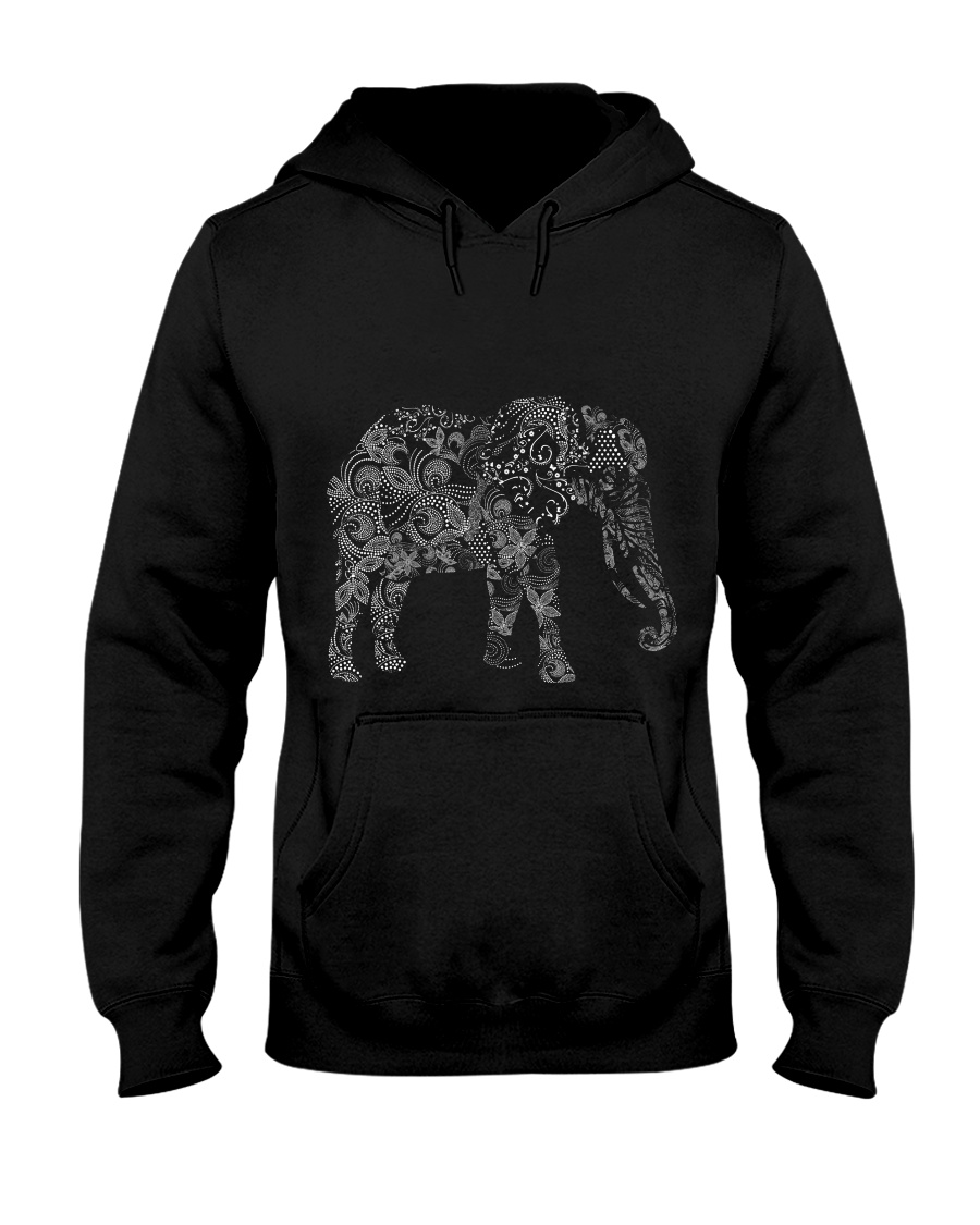 Elephant Elephant Elephant Elephant Elephant - Tee Hooded Sweatshirt